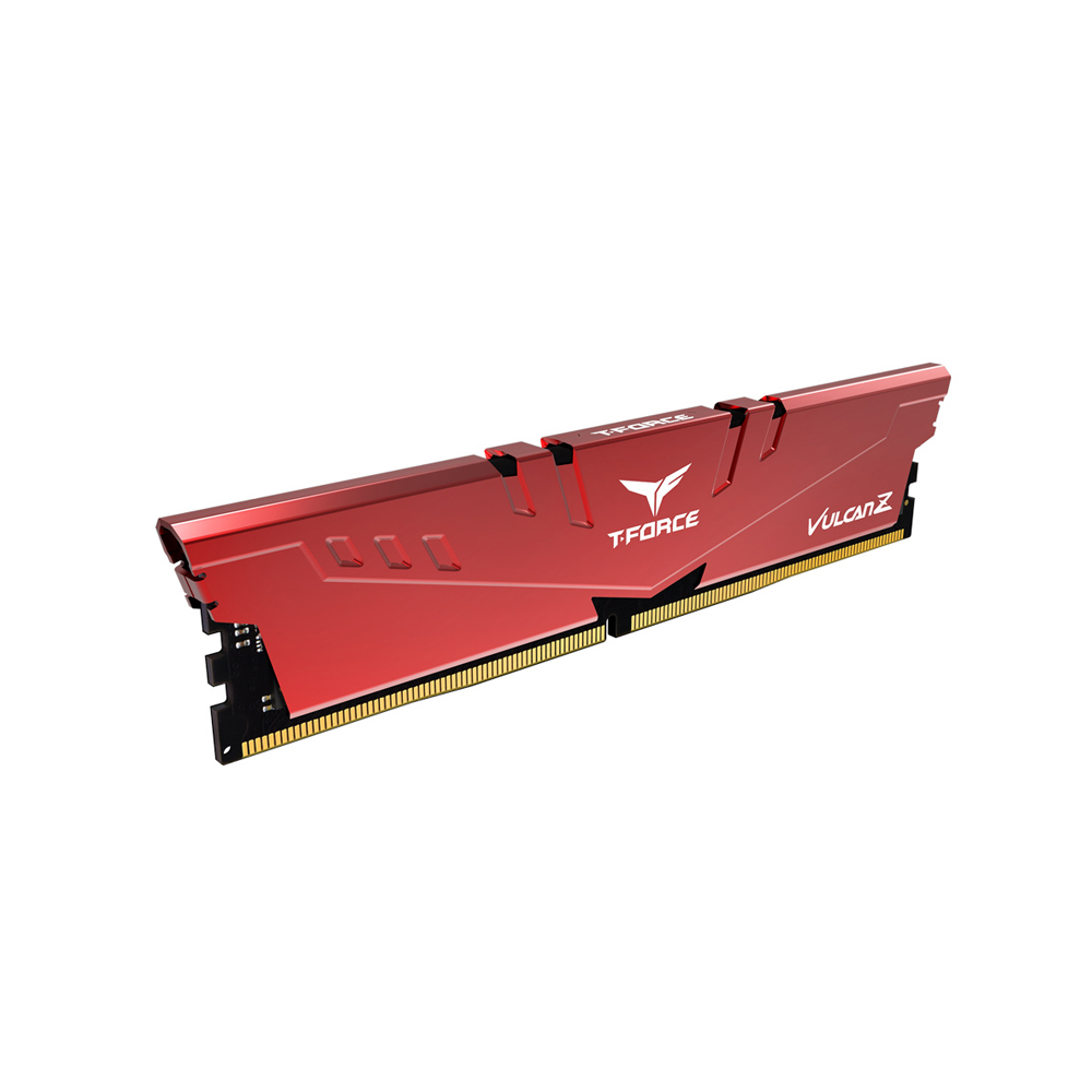 Team T-Force Vulcan Z Red 8GB (1x8GB) 3200MHz CL16 DDR4 Gaming Ram