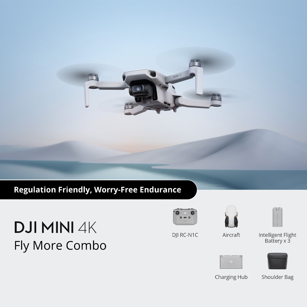 DJI Mini 4K Fly More Combo (RC-N1C)