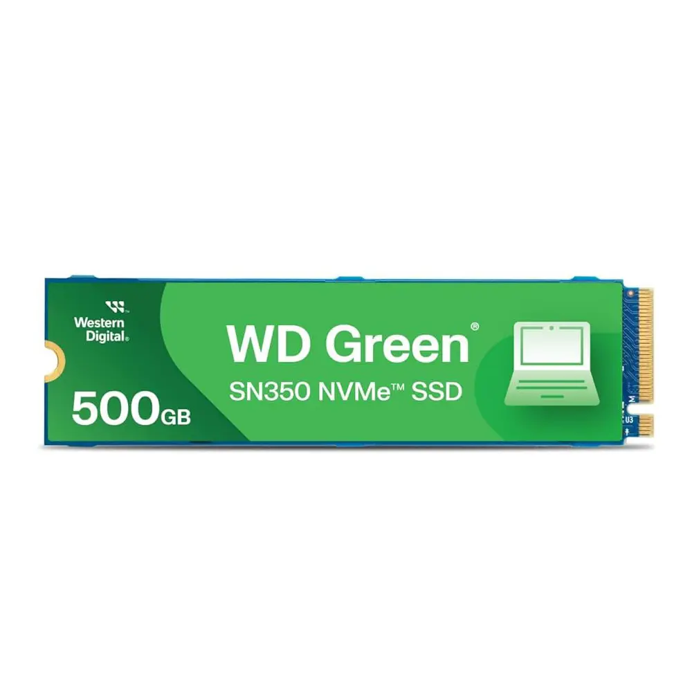 WD GREEN SN350 500GB M.2 NVMe 2400-1500MB-s WDS500G2G0C SSD.webp