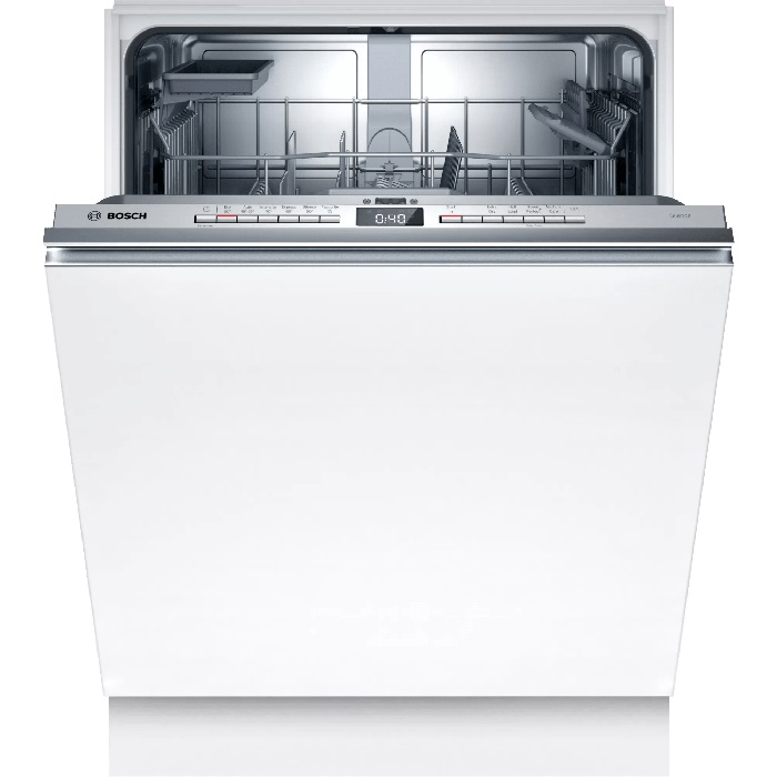 BOSCH SMV6ECX51E Serie | 6 fully-integrated dishwasher 60 cm 6 Programs Full Built-in Super Quiet, Hygiene, 6.5lt. water, 3rd Drawer