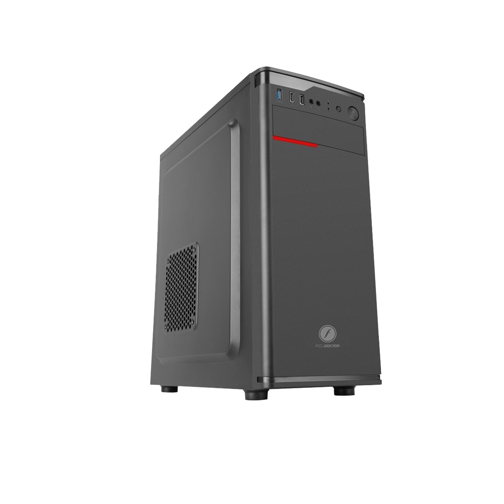 Frisby Computer Case FC-2905B Black ATX/ITX 1X12CM FAN 400W PSU