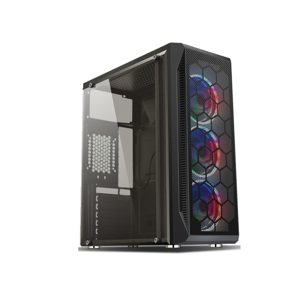HIPER ZOE GAMING RAINBOW MID ATX KASA 500W