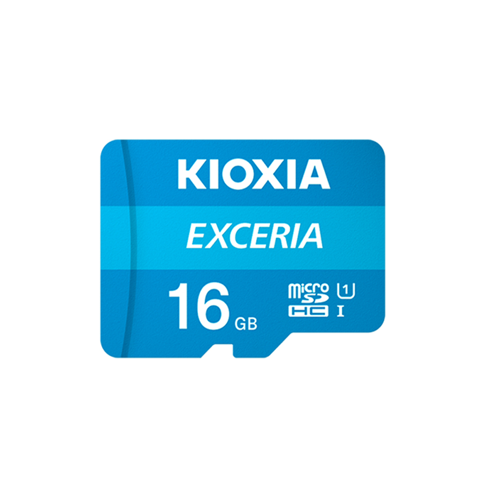 Kioxia 16GB Micro SDHC U1/C10 UHS-1 C10 100MB/sn