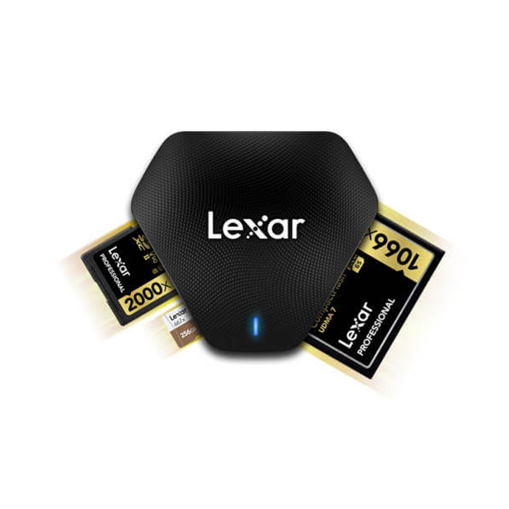 Lexar Multi Card 3-in-1 USB 3.1 Card Reader (LRW500URB)