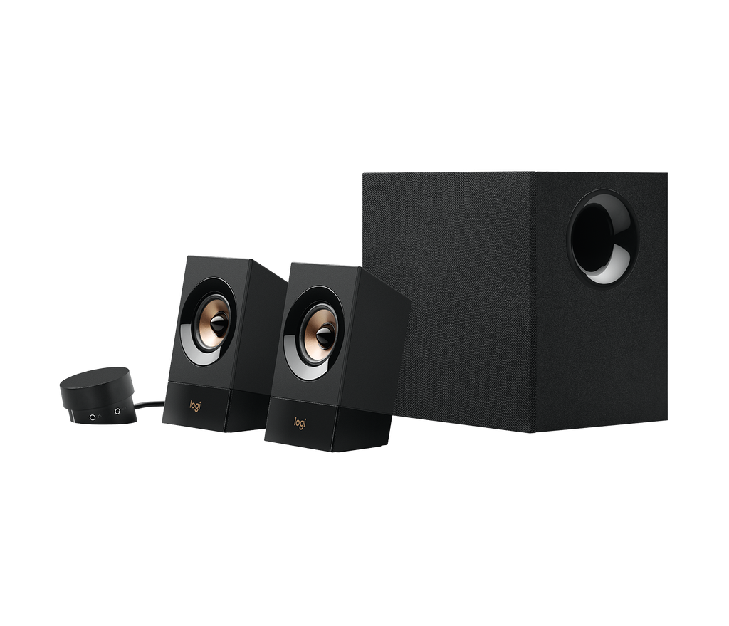 Logitech Z533 Black 60W RMS 2+1 Speaker System with Subwoofer