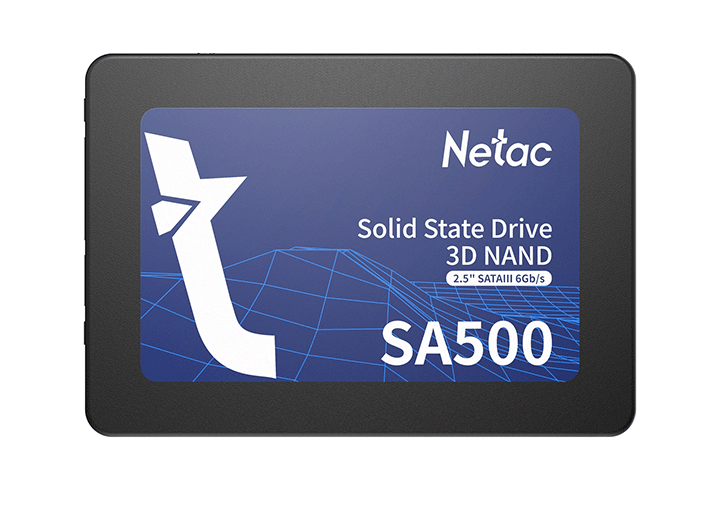 Netac SA500 256GB 2.5'' SSD Sata 3 Read 520MBs Write 450MBs NT01SA500-256-S3X