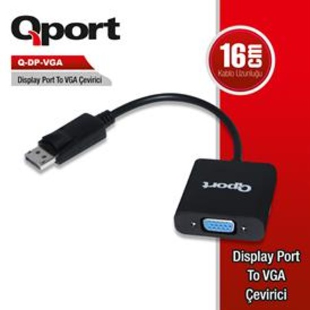 QPORT Q-DP-VGA Display Port to VGA Converter