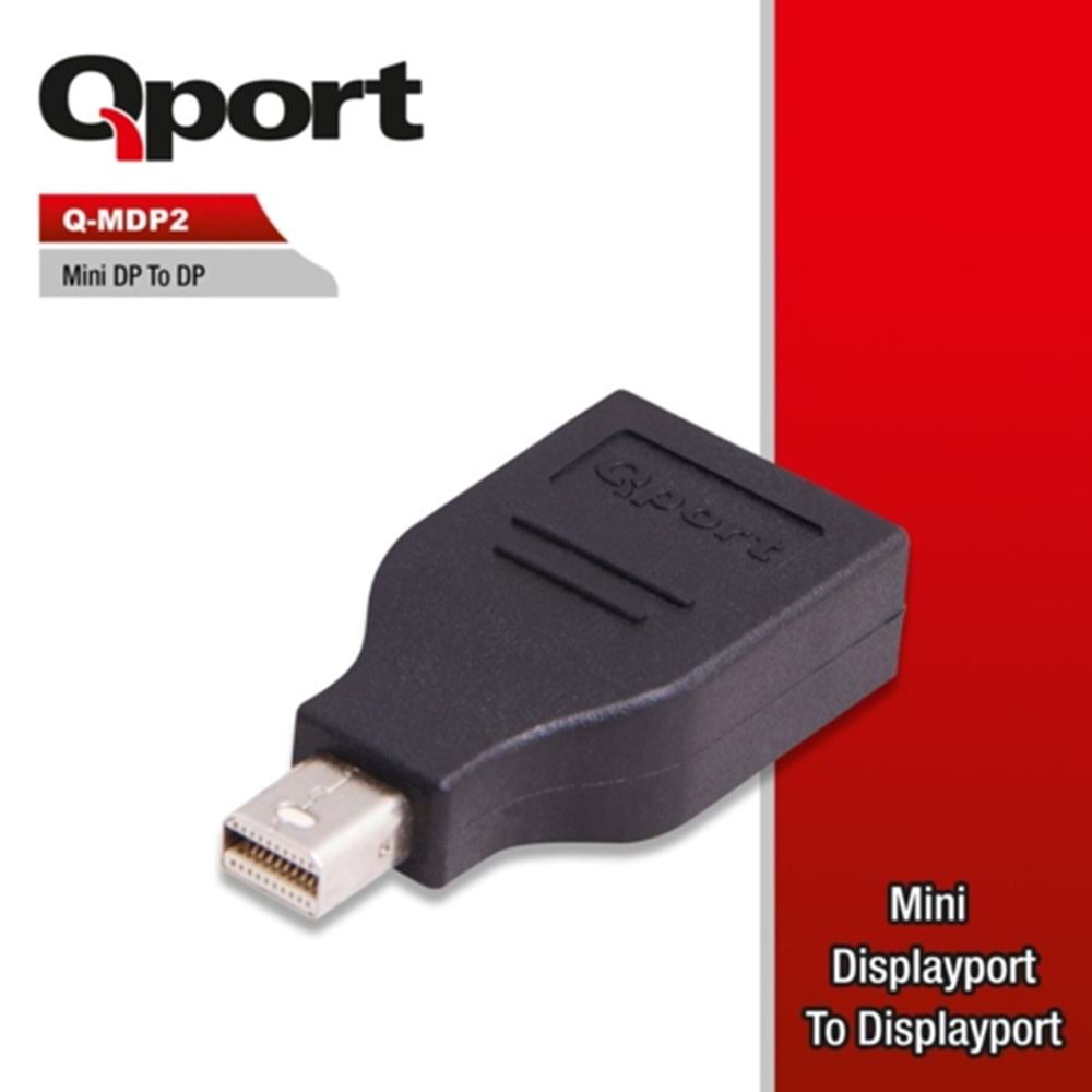 Qport Q-MDP2 Mini DP to DP 