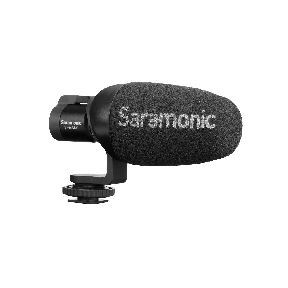 Saramonic  Vmic Mini Directional Condenser Microphone for Shooting Video with DSLR or Mirrorless Camera and Smartphones