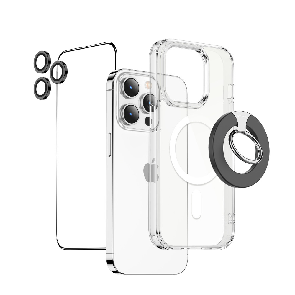 Green 4 in 1 360°Protection Pack for iPhone 14 Series