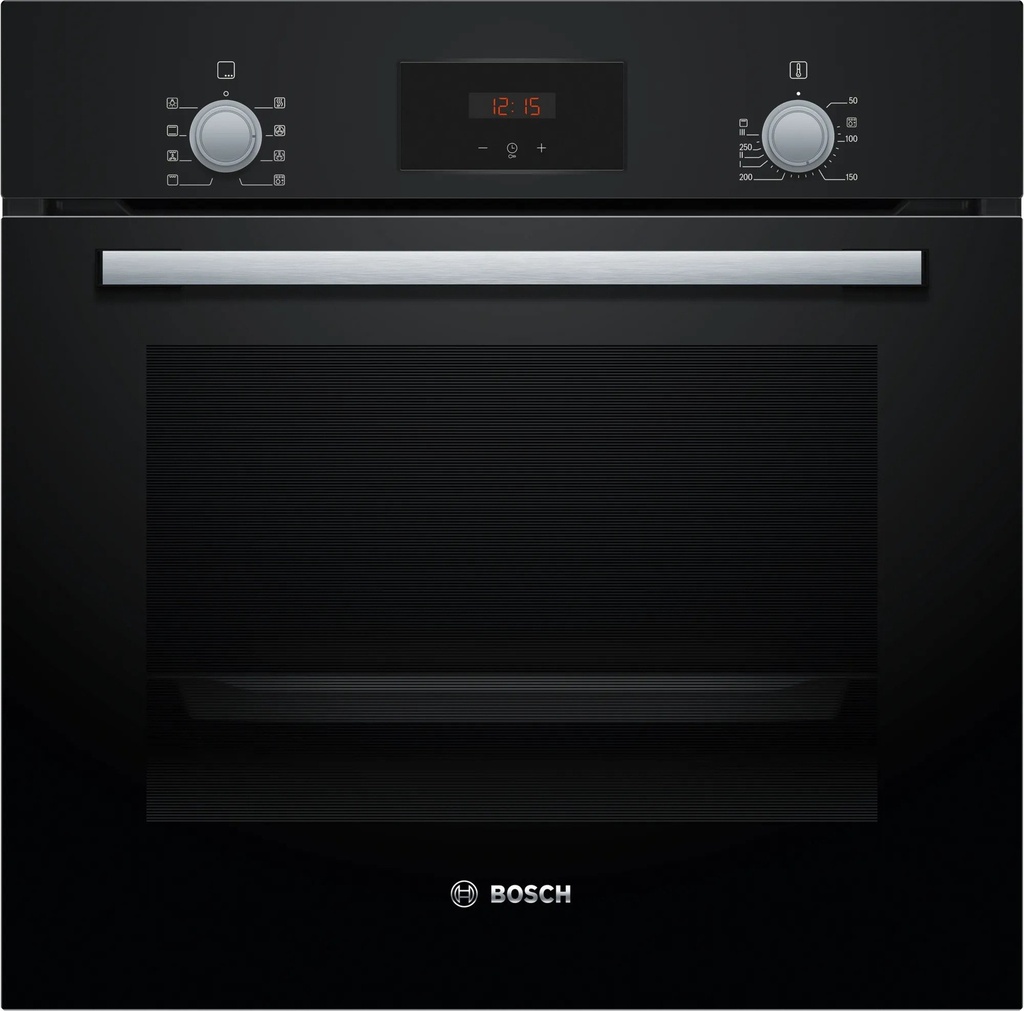BOSCH HBF113BA0Q Serie | 2 Built-in oven 60x60cm  Black Glass Built-in turbo oven digital