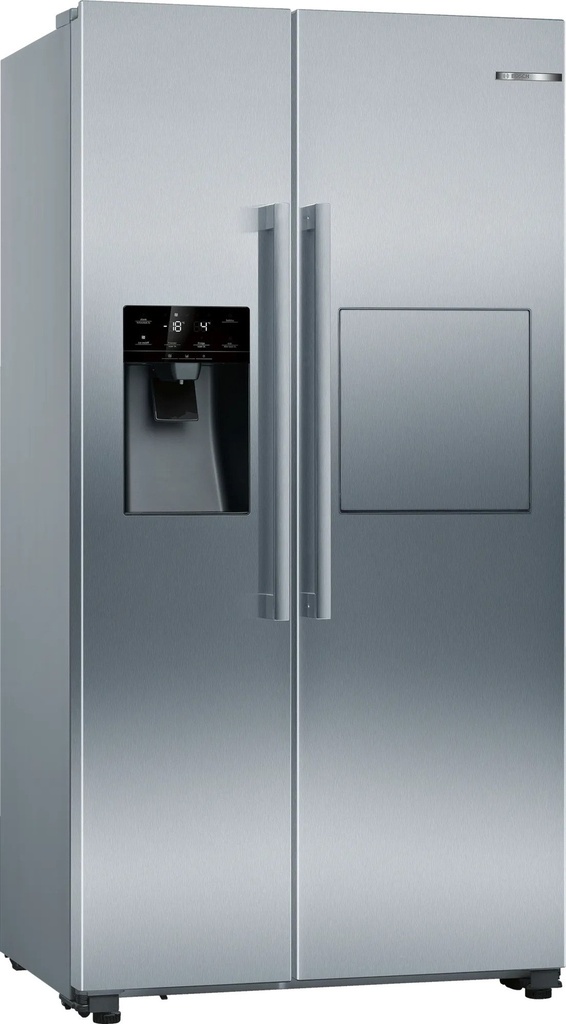 BOSCH KAG93AI304 Serie | 6 American side by side 531lt 179x91x71cm Silver Wardrobe refrigerator A++ energy class Ice and Water dispenser Home Bar Stainless steel (with anti-fingerprint)