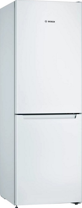 BOSCH KGN33NW21U Serie | 2 free-standing fridge-freezer with freezer at bottom 252lt 170x60x61 cm Combi White A + energy class NF White