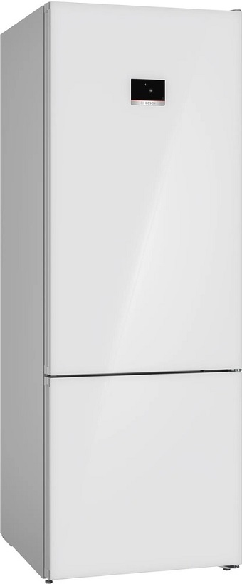 BOSCH KGN56LW31U Serie | 6 Free-standing fridge-freezer KGN56LW31U/01 559lt 193x70x80cm Combi White Glass A++ energy class NF anti-bacterial