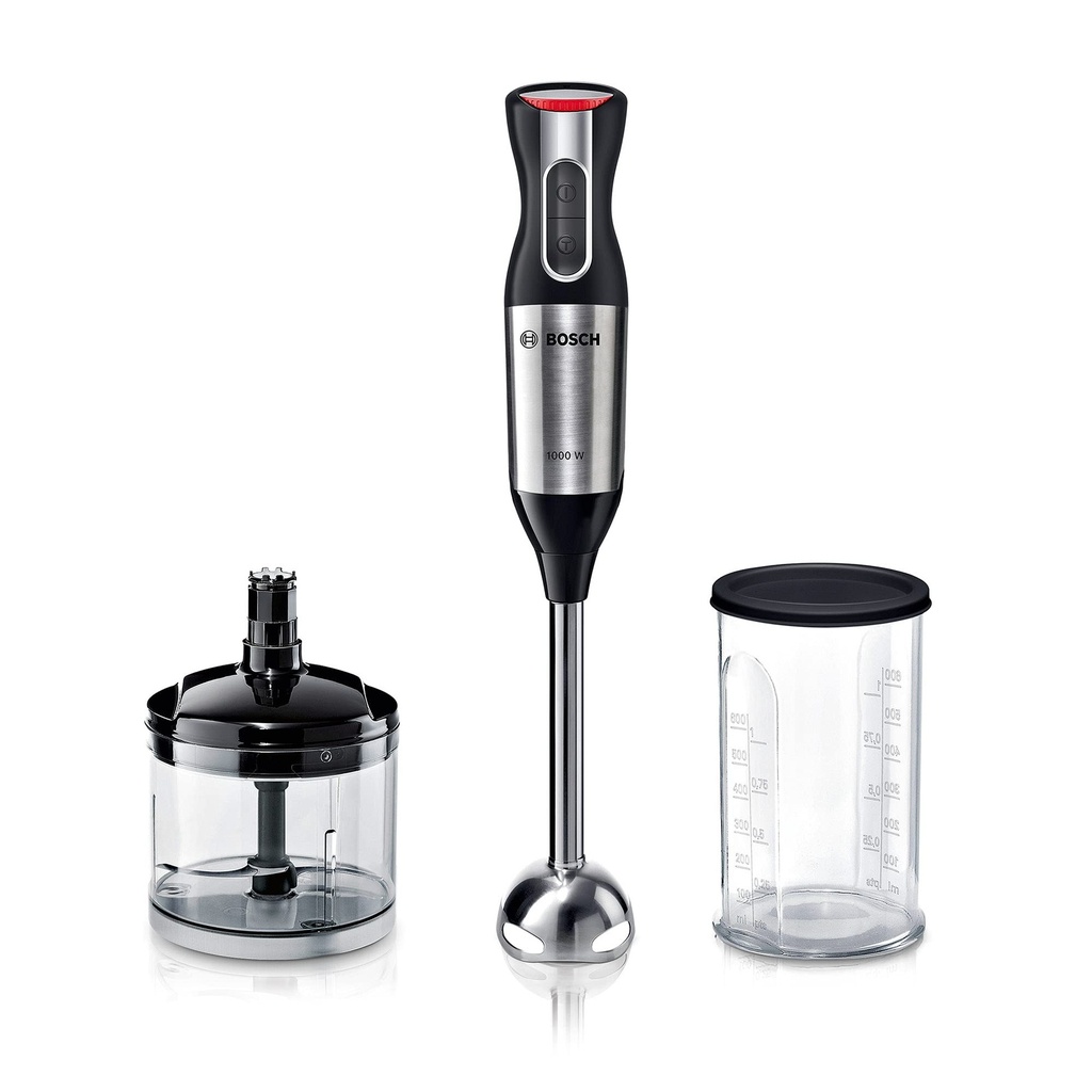 BOSCH MS6CM6120 Hand blenderErgoMixx Style 1000W Stainless steel Silver/Black Quiet