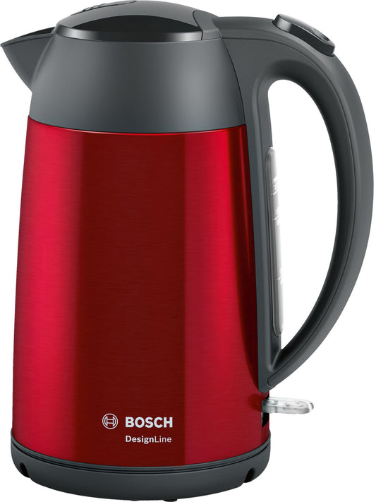 BOSCH TWK4P434 Kettle DesignLine 1.7lt Black/Red