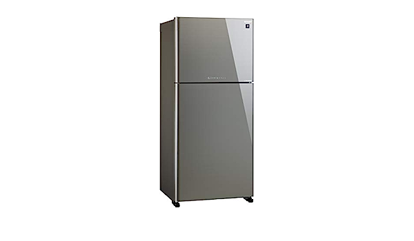 SHARP SJ-GMF700-SL3 Refrigerator 187x82x74cm, 700L, Energy Class A++, Silver Glass