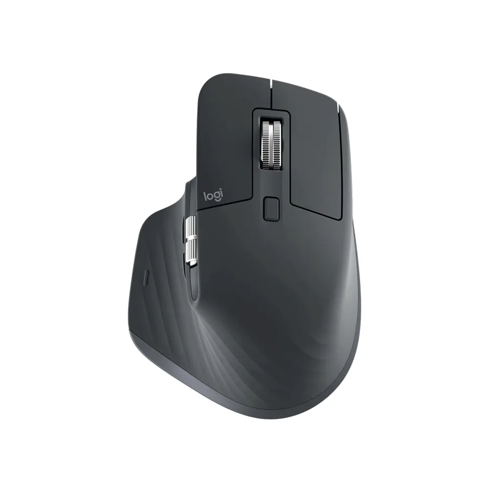 Logitech MX Master 3S Wireless Bluetooth Mouse Darkfield Sensor Multi-Device Flow Support