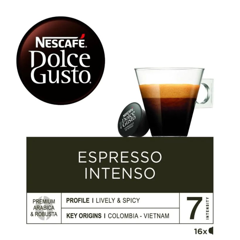 Nescafe Dolce Gusto Espresso Intenso Coffee Capsule