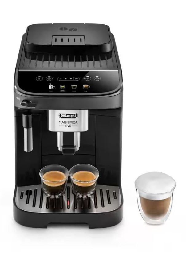 Delonghi Magnifica Evo ECAM290.21.B AUTOMATIC COFFEE MAKERS Stylish, user-friendly coffee maker that satisfies every coffee taste, the Magnifica Evo