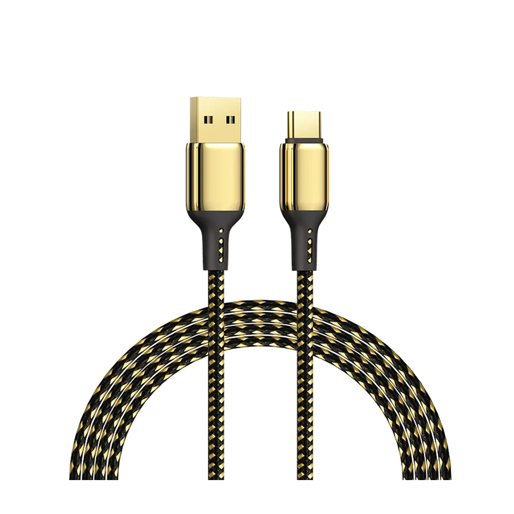 Wiwu GD-101 Golden Data Cable 18K Usb to Type-C