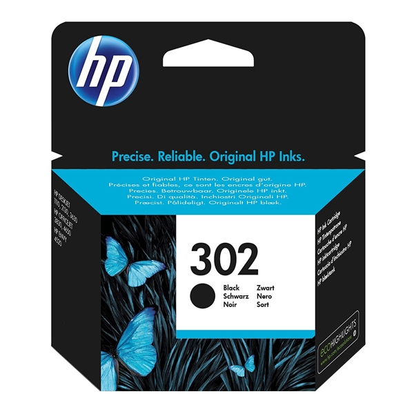 HP Ink Cartridge 302 Black