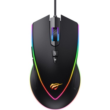 GameNote MS1001 Kablolu RGB Gaming Mouse Siyah