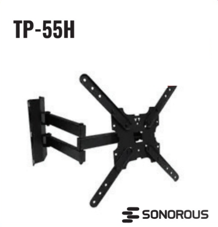 SONOROUS TP-55H TV Bracket 40-42-43" COMPATIBLE REVERSIBLE SINGLE ARM TV HANGER ARTICLE