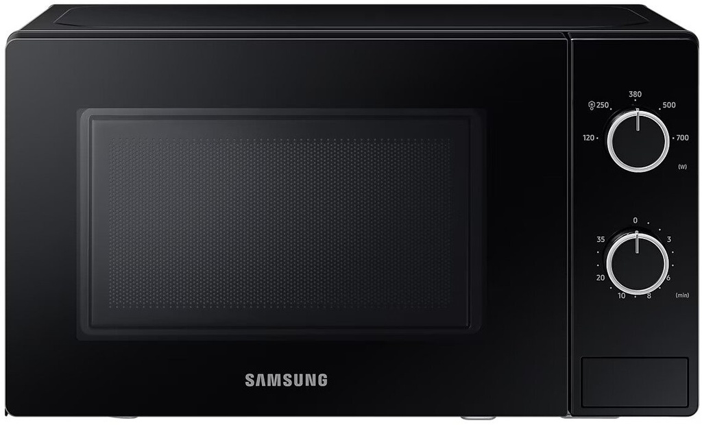 Samsung MS20A3010AL/OL Solo Full Glass Door Microwave Oven, 20L, 700 W, Black