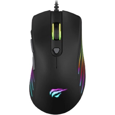GameNote MS1002 Wired RGB Gaming Mouse Adjustable RGB Light