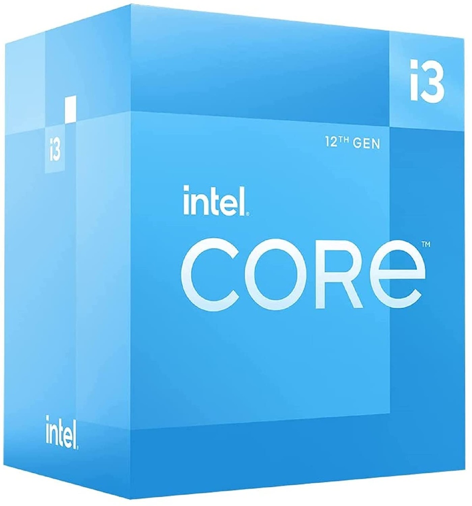 INTEL CORE I3 12100 / 3.3 GHZ / 4 CORES / 8 THREADS / 12 MB CACHE TRAY