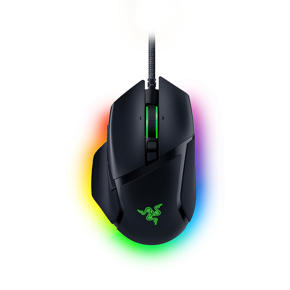 Razer Basilisk V3 - 26K DPI Wired Customisable Gaming Mouse 10+1 Programmable Buttons