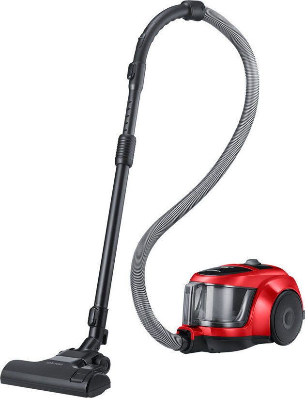 SAMSUNG VCC45T0S3R Vacuum Cleaner 850W with 1.3L Bucket, Red