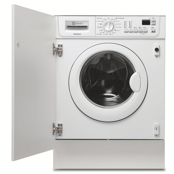 ELECTROLUX EWG147410W Built-in Washing Machine, 7Kg, 54dB, Energy Class A++, 1400Rpm