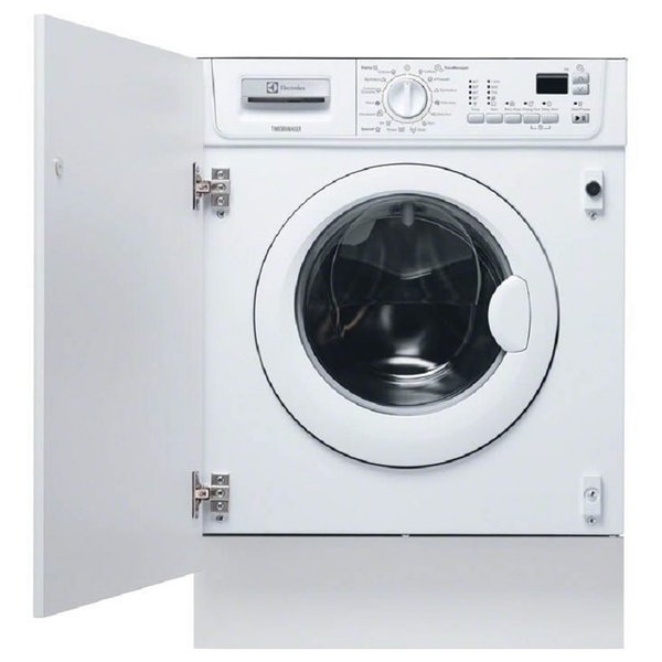 ELECTROLUX EWX147410W Built-in Washer&Dryer Machine, 7Kg / 4Kg, 1400Rpm