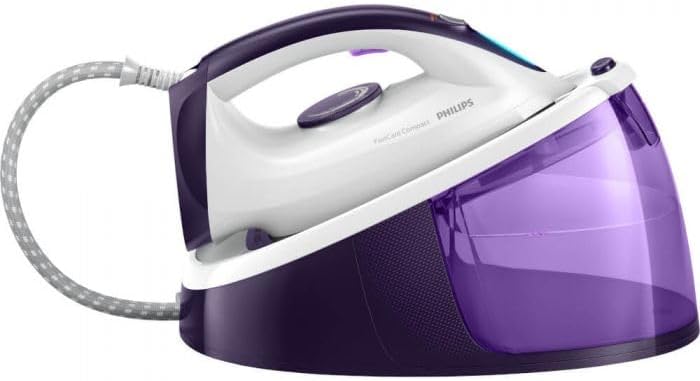 PHILIPS GC6740/30 FastCare Compact Steam generator iron 2400W, 1.5L, 5.2bar, steam 120g/min, White/Purple
