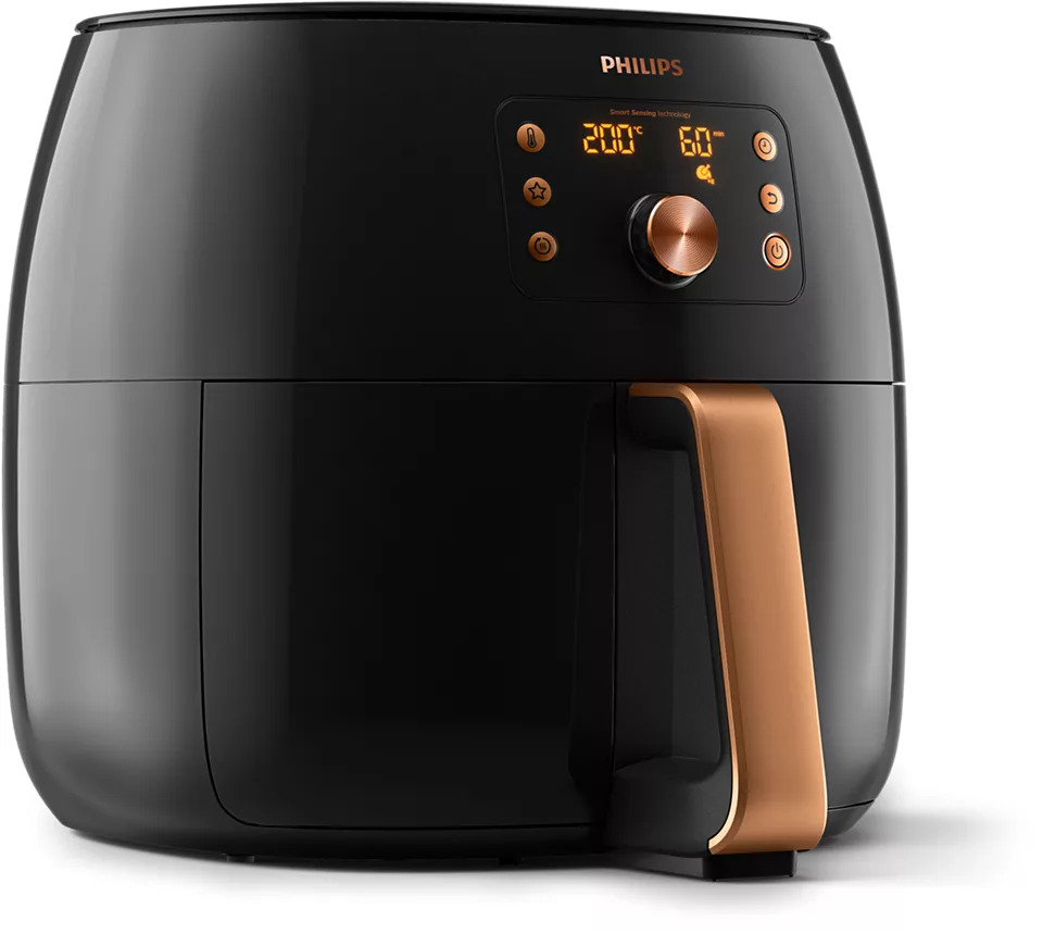 Philips HD9870/20 Premium Airfryer XXL, Capacity: 1.4kg / 7.3L, 2225W, White