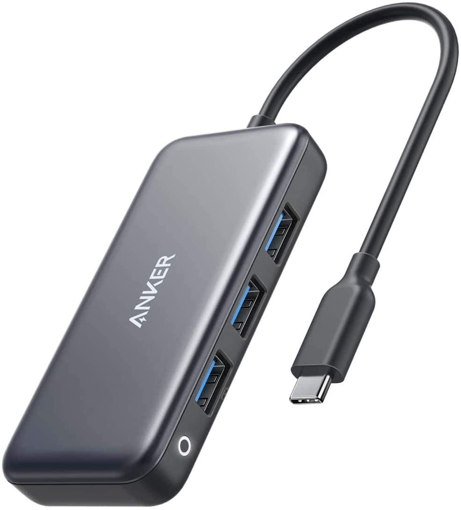 Anker Premium 4 in 1 Usb-C Hub Gray
