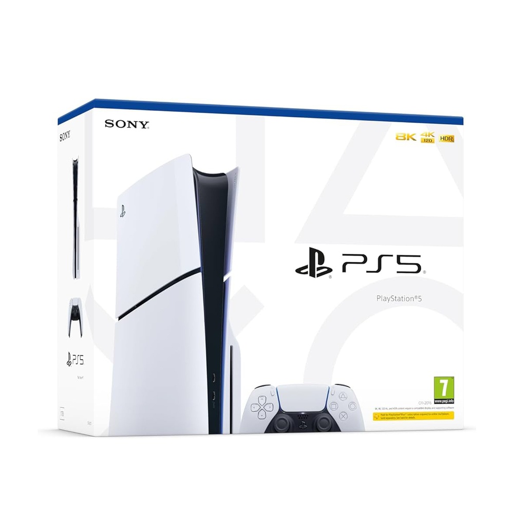 Sony Playstation 5  (PS5) Console Slim Disc Version 1Tb (EU Spec)