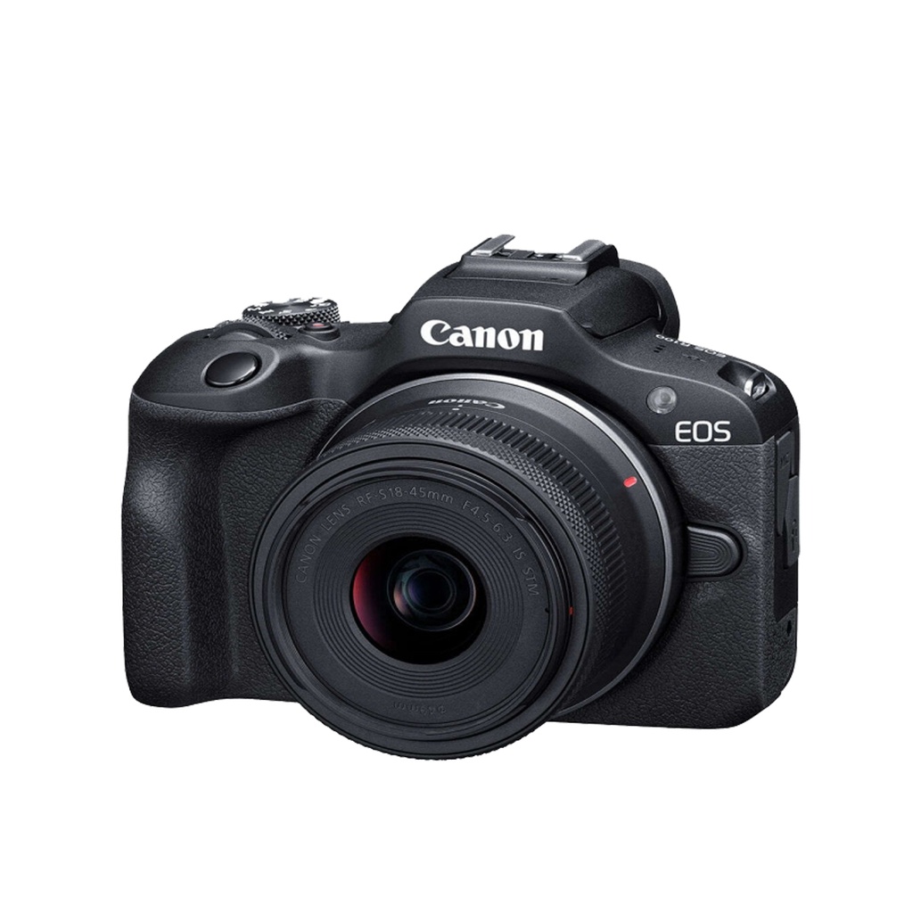 Canon EOS R100 with Kit 18-45mm Lens - DSLR Camera