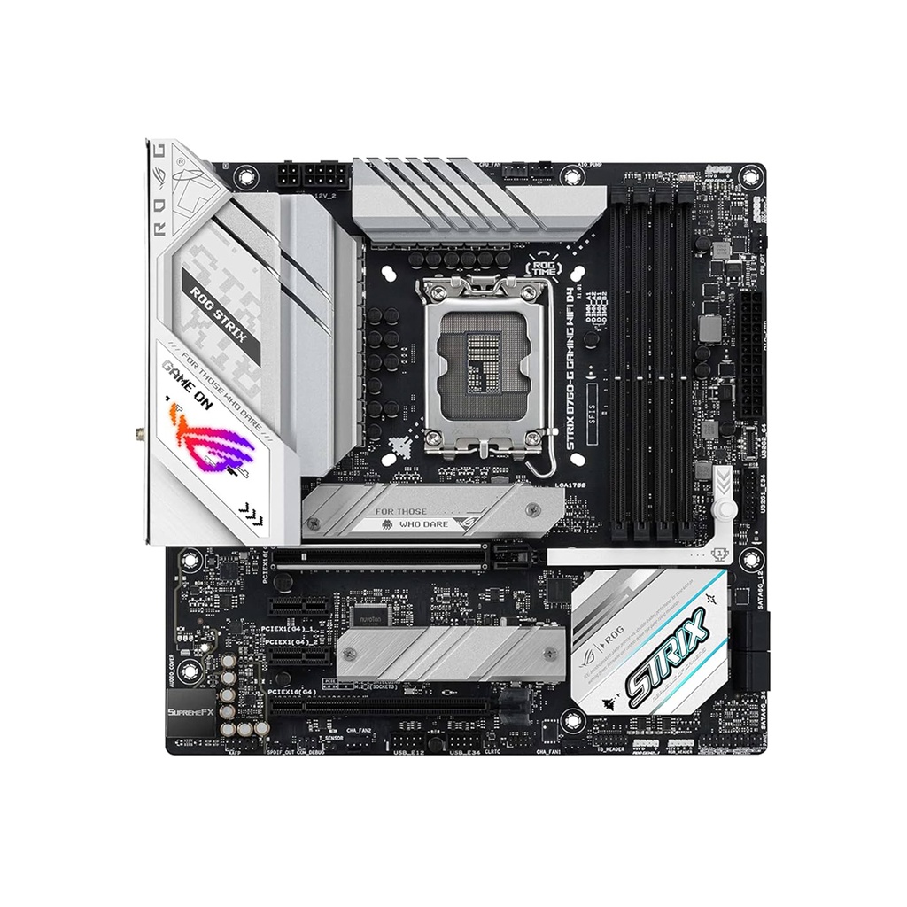 ASUS ROG STRIX B760-G GAMING WIFI DDR5 HDMI VGA 2xM2 USB3.2 WiFi BT RGB LAN MATX 1700P