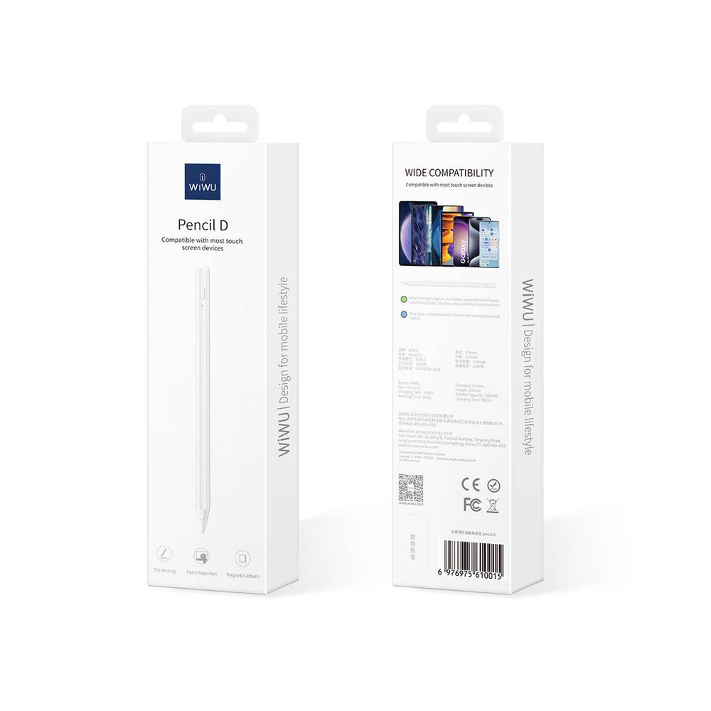 WIWU Pencil D Compatible with most touch screen devices 