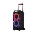 JBL PartyBox Stage 320 Portable Party Speaker Splash Proof with Wheels Black