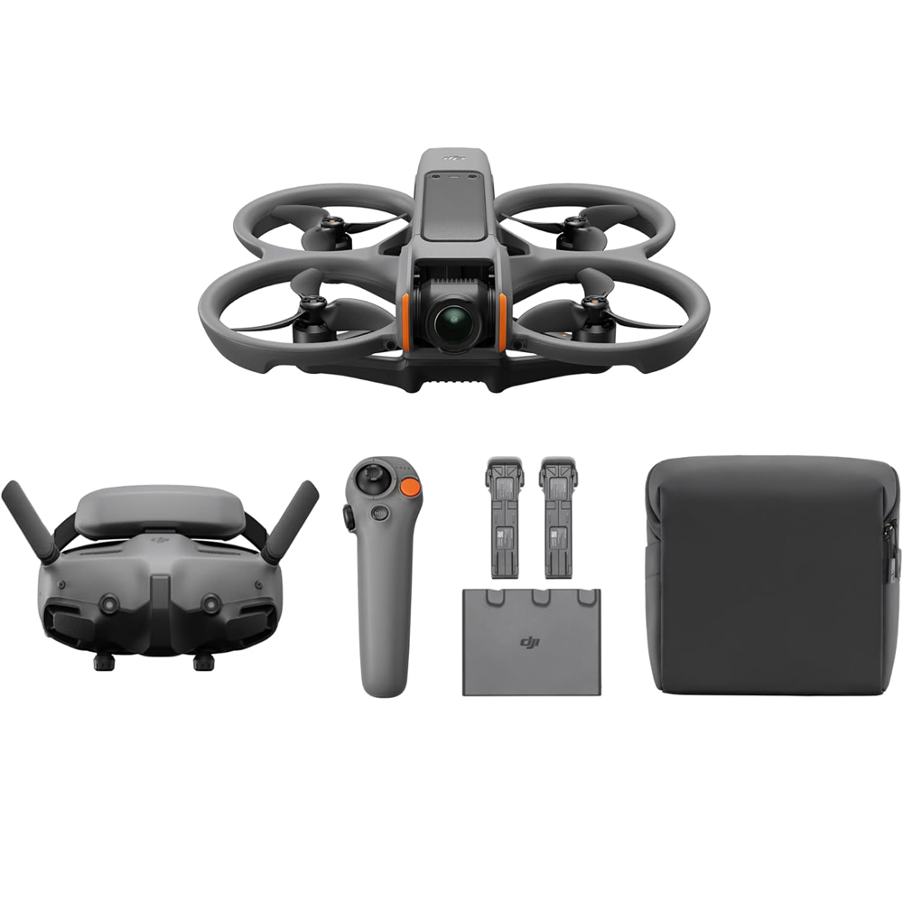DJI Avata 2 Fly More Combo (3 Batteries), FPV Drone with Camera 4K (Fairly Used)