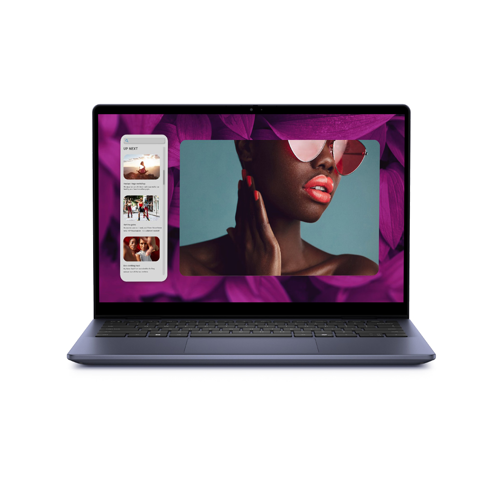 Dell Inspiron 7445-5333BLU 2-IN-1 AMD Ryzen 5 8640HS 512GB SSD 8GB 14" (1920x1200) Touch Screen Win11 Midnight Blue - Premium Laptop