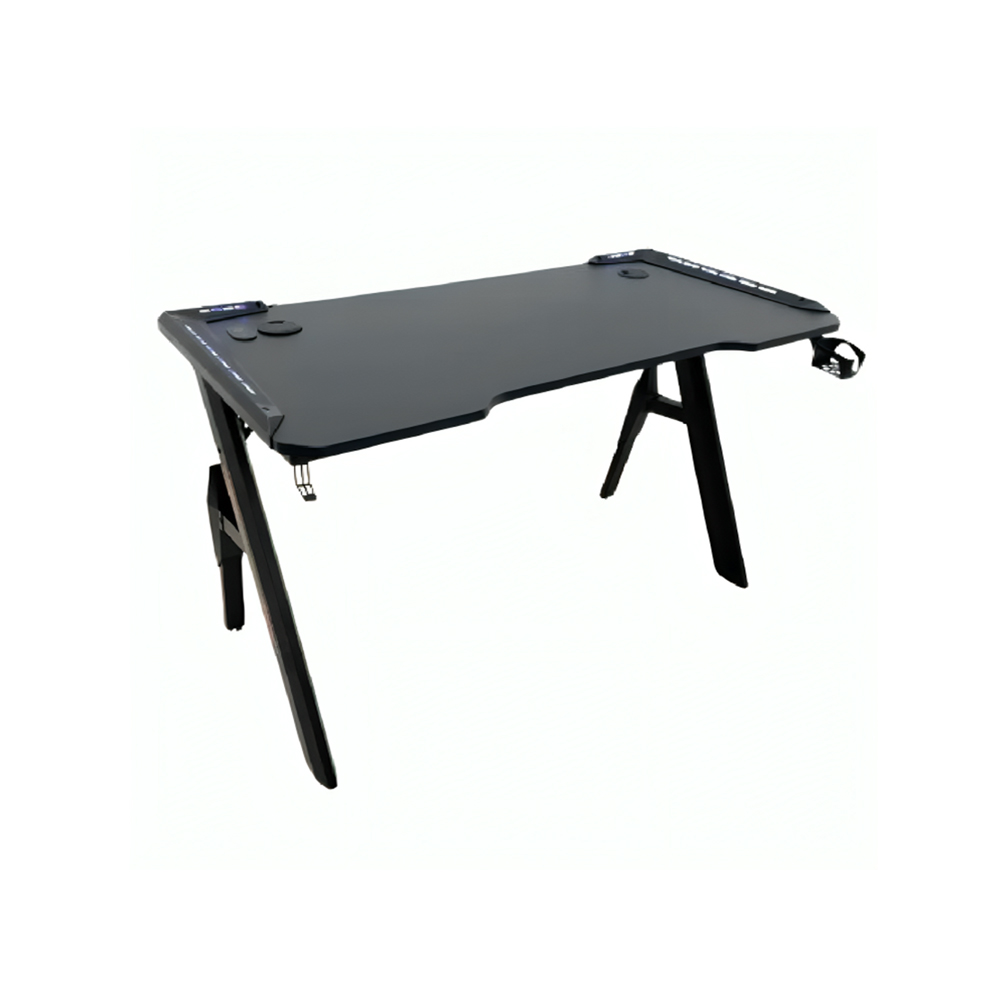 AOR H2-7 RGB Black Gaming Desk - Without Installation (1400*600*730mm)