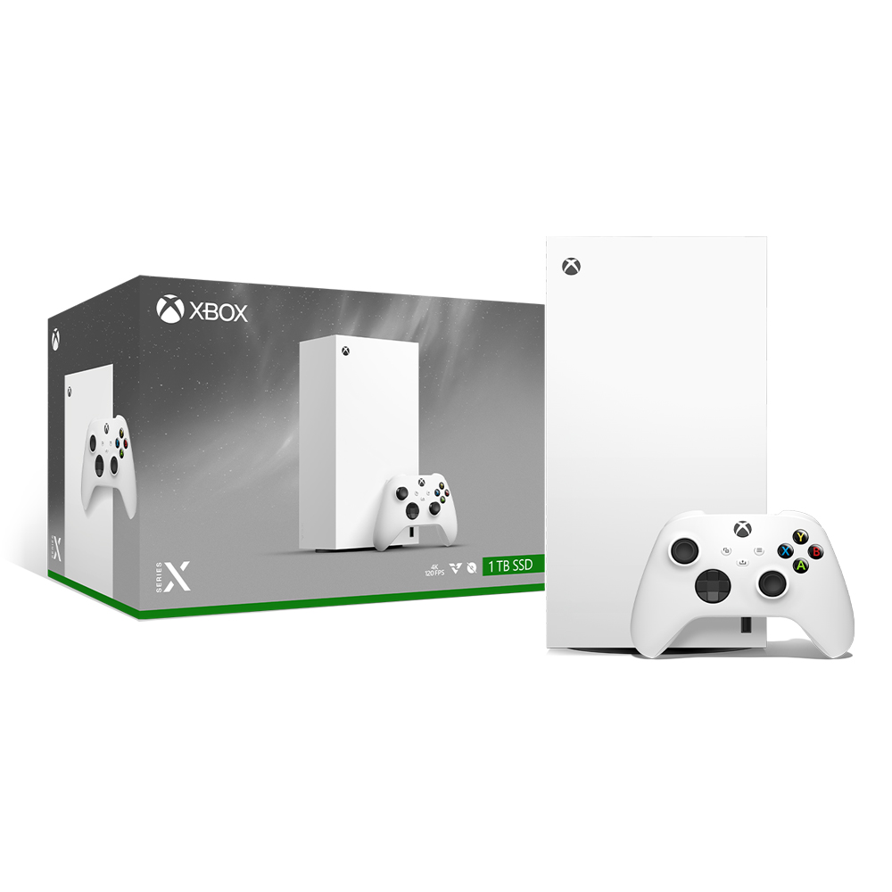 Microsoft Xbox X White Console - 1TB Digital