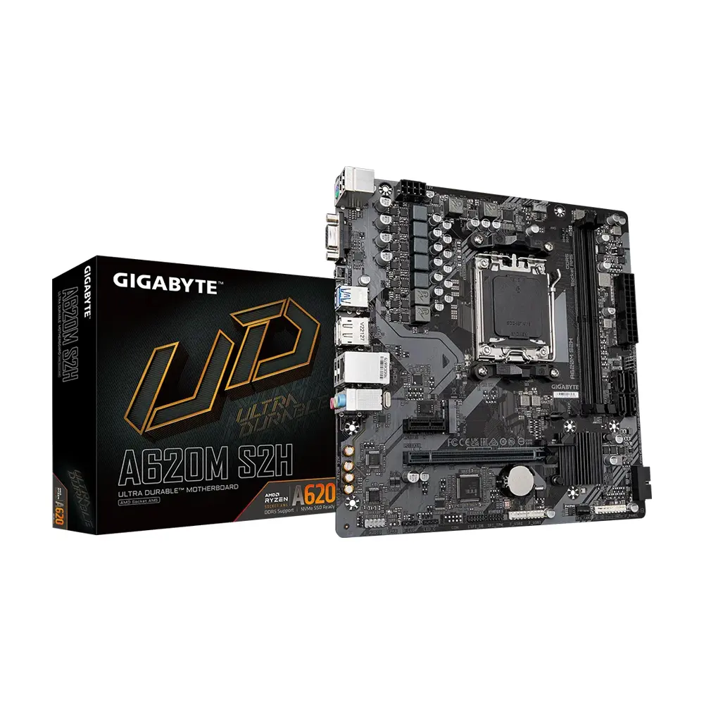 Gigabyte A620M S2H AM5 Motherboard