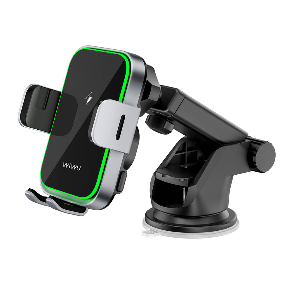 Wiwu Freelander CH-313 with Extendable Suction Cup Wireless Charging In-Car Phone Holder