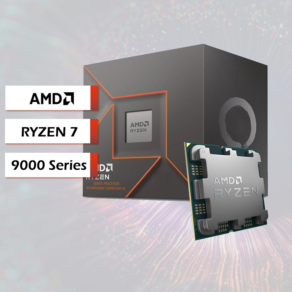 AMD Ryzen 7 9700X 3.8GHZ 5.5GHZ 40MB 8C/16T 65W AM5 MPK - AMD CPU (no box)